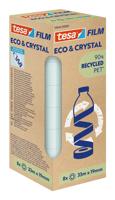 tesa ECO & CRYSTAL 59044-00000-00 tesafilm tesafilm Eco & Crystal Transparant (l x b) 33 m x 19 mm 8 stuk(s) - thumbnail