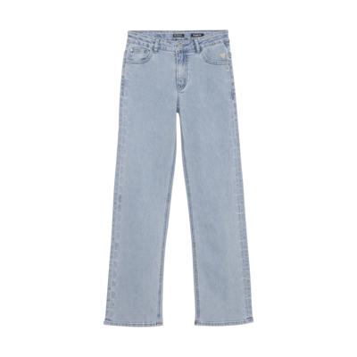 2161 Straight Fit Embroidery Light Denim Blue