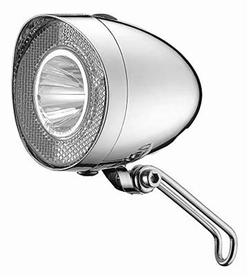 Union koplamp un-4915 retro batterij 20 lux chroom op kaart