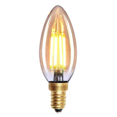 Highlight Lamp LED E14 kaars 4W 280LM 2200K Dimbaar amber