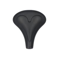 Dresco City holland fietszadel gel zwart - thumbnail