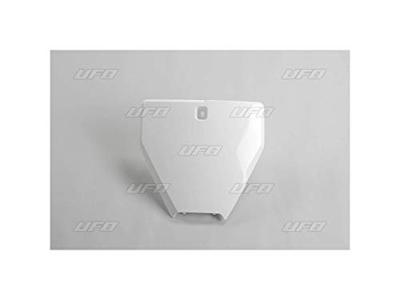 UFO PLAST startnummerbord start number plate ufo husqvarna white