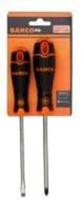 Bahco Schroevendraaierset BahcoFit | rubber greep | gleuf | Phillips - 2-delig - B219.012 - thumbnail