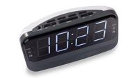 Salora CR616 Wekker radio Zwart - thumbnail