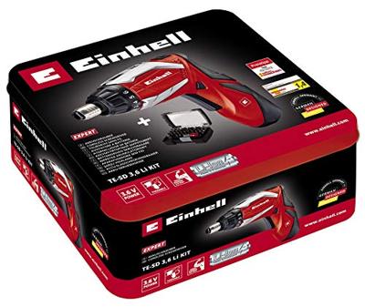 Einhell TE-SD 3,6 Li Kit 4513495 Accu-schroefmachine, Accu-knikschroefmachine 3.6 V 1500 mAh Li-ion Incl. accessoires