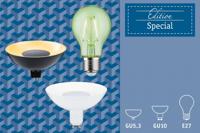 Paulmann 28804 LED-lamp Energielabel G (A - G) GU5.3 Reflector 4.9 W Goud (Ø x h) 100 mm x 58 mm 1 stuk(s) - thumbnail