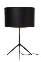 Lucide TONDO - Tafellamp - Ø 30 cm - 1xE27 - Zwart - thumbnail