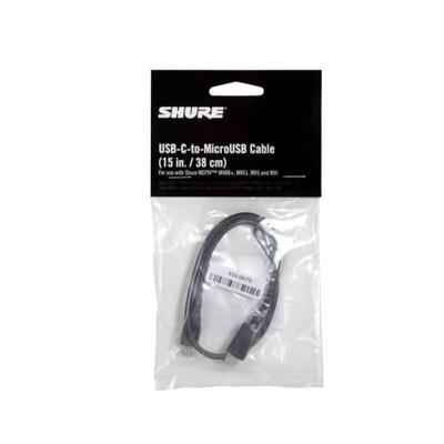 Shure AMV-USBC15 Micro-B naar USB-C verloopkabel Shure AMV-USBC15 Micro-B naar USB-C verloopkabel