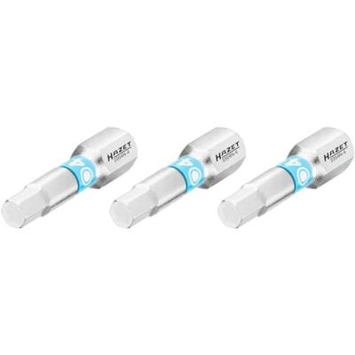 HAZET Bit 2204N-4/3 · 1/4 inch (6,3 mm) zeskant massief · Binnen-zeskant-profiel · 3-delig · SW 4 mm