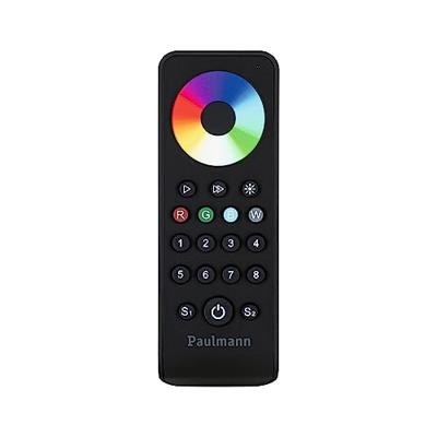 Paulmann 78473 Funk Remote RGBW Draadloze afstandsbediening 3 V Rubber (l x b x h) 122 x 53.5 x 17.5 mm Piece 1 stuk(s)