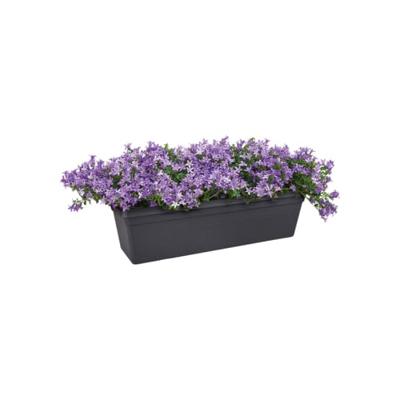 Elho green basics balkonbak 80 cm living black - thumbnail