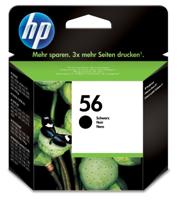 HP inktcartridge 56, 520 pagina's, OEM C6656AE, zwart - thumbnail