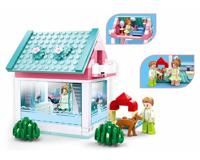 Sluban New Neighbours (Girl's Dream) bouwstenen set - thumbnail