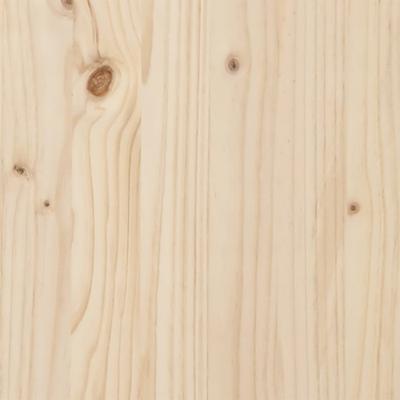 Bedframe zonder matras massief grenenhout 200x200 cm - thumbnail