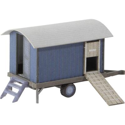 NOCH 14377 H0 mobiele kippenren Bouwpakket NOCH 14377 H0 mobiele kippenren Bouwpakket