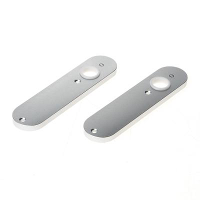 Hoppe ovaal kortschild 300 K - loop - aluminium F1