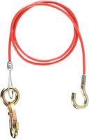 VALERYD breekkabel breakaway cable 1000mm m. haken alko - thumbnail