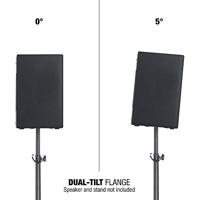 Adam Hall SM7DT dubbele tilt speakerflens - thumbnail