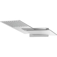 Hoofddouche Damast Marco Polo met Waterval Functie Chroom Damast - thumbnail