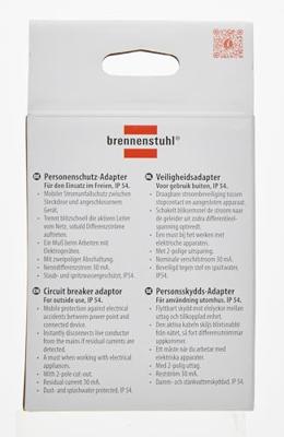 Brennenstuhl Veiligheidsadapter BDI-A 2 30 IP54 - 1290660 - thumbnail