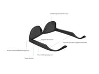 RayBeats® Slimme Bluetooth Zonnebril - Gepolariseerde glazen - Eenvoudige bediening - Microfoon - Blauw - thumbnail