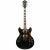 Ibanez AS73G Artcore Black Flat semi-akoestische gitaar