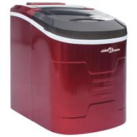 VidaXL Ijsblokjesmachine 2,4 l 15 kg/24 u rood - thumbnail