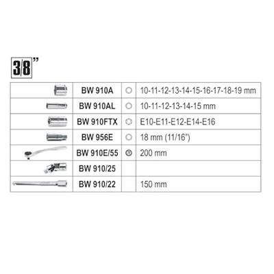 Beta 903 E/C170 | 170-delige Dopsleutel| en bitset in koffer - 009036170