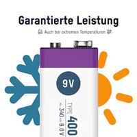 Ansmann Oplaadbaar Batterij 9-voudig En Usb-c - thumbnail