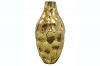 Elegante Vaas ORGANIC ORIENT 45cm goud Hammerschlag Design - 41545 - thumbnail
