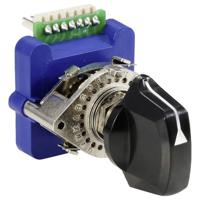 TRU COMPONENTS TC-12830248 Draaischakelaar 5 V/DC, 25 V/AC, 50 V/AC 0.5 A 1 x 30 ° 1 stuk(s) - thumbnail