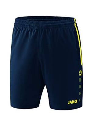 JAKO 6218K Short Competition 2.0 Kids - Marine/Fluogeel - 140