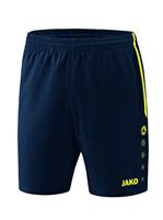 JAKO 6218K Short Competition 2.0 Kids - Marine/Fluogeel - 140 - thumbnail