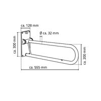 Ridder Wandbeugel Tim (55,5 cm) - thumbnail