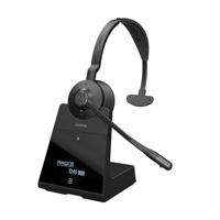 Jabra Engage 75 SE Mono On Ear headset Bluetooth, DECT, Kabel Mono Zwart Noise Cancelling Microfoon uitschakelbaar (mute), NFC - thumbnail