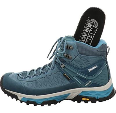 Meindl Top Trail Lady Mid Gtx Dames Hoge Wandelschoen Türkis 6 - thumbnail