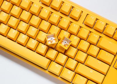 Ducky One 3 Yellow TKL RGB Cherry MX Speed Silver