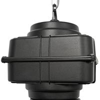 QAZQA Industriële hanglamp zwart 53,5 cm - Sicko - thumbnail