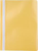 Pergamy snelhechtmap, ft A4, PP, pak van 5 stuks, geel - thumbnail