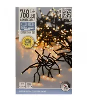 Clusterverlichting Koppelbaar 768 LED 5,5m EWW Groen - thumbnail