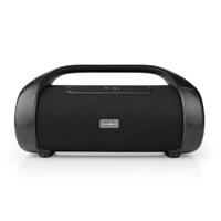 Nedis Bluetooth Party Boombox | 9.5 uur | 2.1 | 120 W | Media afspeelmogelijkheden: AUX | IPX5 | Koppelbaar | Handgreep | Feestverlichting | Zwart - - thumbnail