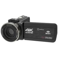 Renkforce RF-5798910 4K Camcorder 7.6 cm 3 inch 13 Mpix Zwart - thumbnail