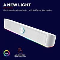 Trust GXT 619W Thorne RGB PC-luidsprekers Kabelgebonden 12 W Wit - thumbnail