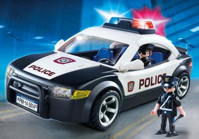 PLAYMOBIL City Action politiewagen met zwaailicht 5673