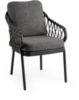 Natal dining stoel charcoal Tierra Outdoor - Tierra outdoor - thumbnail