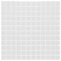 Mozaïek Barcelona 30x30 cm Geglazuurd Porselein Glanzend Extra Wit The Mosaic Factory - thumbnail