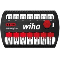 Wiha Bitset BitBuddy® TY-bit 49 mm Phillips, Pozidriv, TORX® 8-delig 1/4" E6,3 - 42117 - 42117 - thumbnail