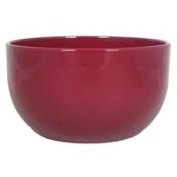 Schaal boule d26h14cm wijnrood - thumbnail