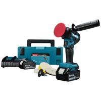 Makita dpv300rtj | accu polijst/poetsmachine | 80 mm | 18v | set | 9,0 ah li-ion - thumbnail