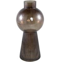 PTMD vaas ricca grijs 41 cm | 4 stuks - thumbnail